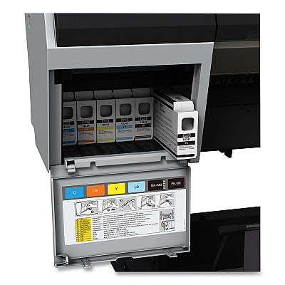 Epson T55K300 (T55K) UltraChrome HD Ink, 700 mL, Vivid Magenta