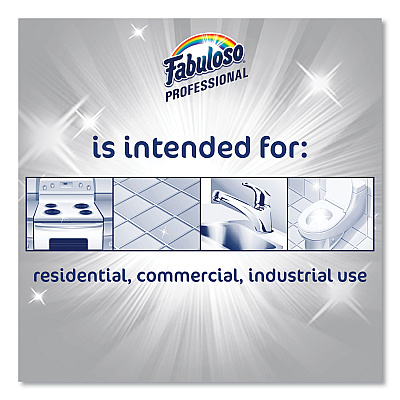 Fabuloso All-Purpose Cleaner, Ocean Cool Scent, 1 gal Bottle, 4/Carton (CPC05252)
