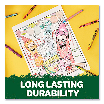 Crayola Bulk Crayons, Orange, 12/Box (CYO520836036)