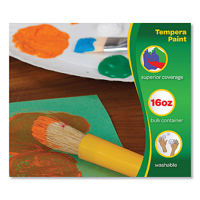 Crayola Washable Paint, Magenta, 16 oz Bottle (CYO542016069)