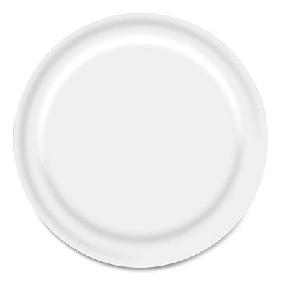 Boardwalk Paper Dinnerware, Plate, 6" dia, White, 1,000/Carton (BWKWH6PLT)