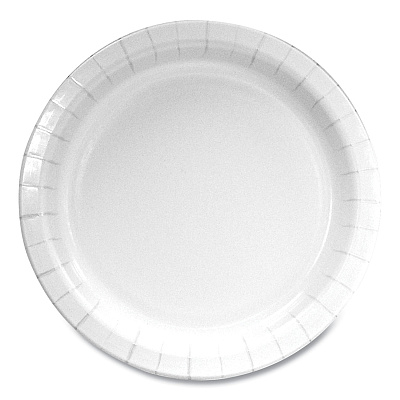 Boardwalk Paper Dinnerware, Plate, 6" dia, White, 1,000/Carton (BWKWH6PLT)