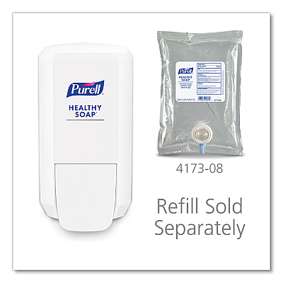 PURELL CS2 Healthy Soap Dispenser, 1,000 mL, 5.14" x 3.88" x 10", White, 6/Carton (GOJ413106CT)