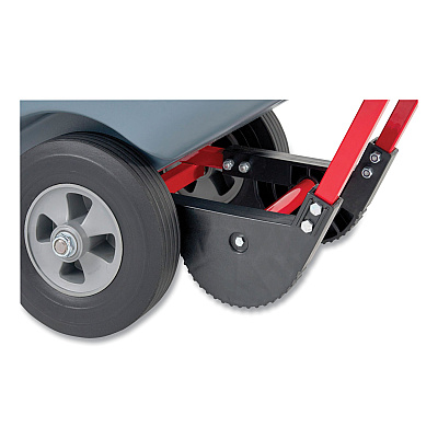 Rubbermaid Commercial BRUTE DURATILT Frame Tilt Truck, Standard Duty, 0.5 cu yd, 850 lb Capacity, Rotomolded Resin/Leakproof Polyethylene, Gray (RCP2192466)