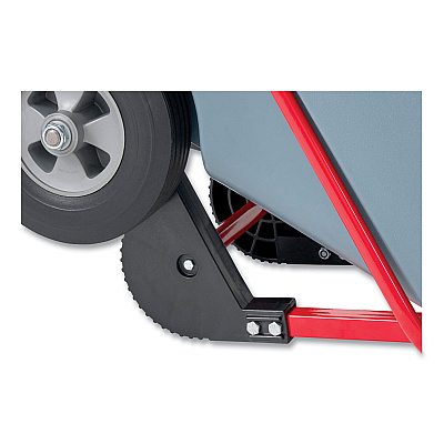 Rubbermaid Commercial BRUTE DURATILT Frame Tilt Truck, Standard Duty, 0.5 cu yd, 850 lb Capacity, Rotomolded Resin/Leakproof Polyethylene, Gray (RCP2192466)