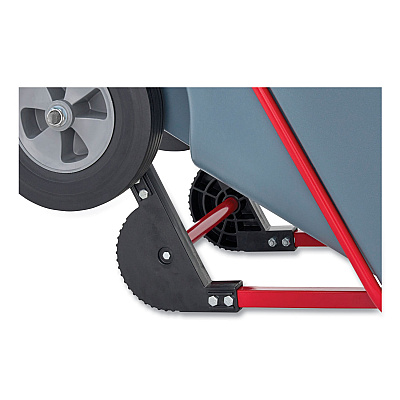 Rubbermaid Commercial BRUTE DURATILT Frame Tilt Truck, Standard Duty, 1 cu yd, 1,200 lb Capacity, Rotomolded Resin/Leakproof Polyethylene, Gray (RCP2192462)