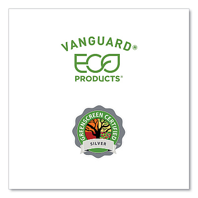 Eco-Products Vanguard Renewable and Compostable Sugarcane Bowls, 16 oz, White, 800/Carton (ECOEPBL16CNFA)
