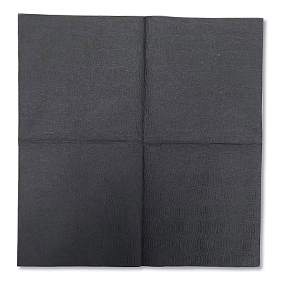 Morcon Tissue Morsoft Beverage Napkins, 2-Ply, 9 x 9.5, Black, 1,000/Carton (MORVT522)
