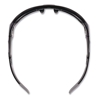 ergodyne Skullerz BALDR Safety Glasses, Black Nylon Impact Frame, Polarized Smoke Polycarbonate Lens (EGO57031)