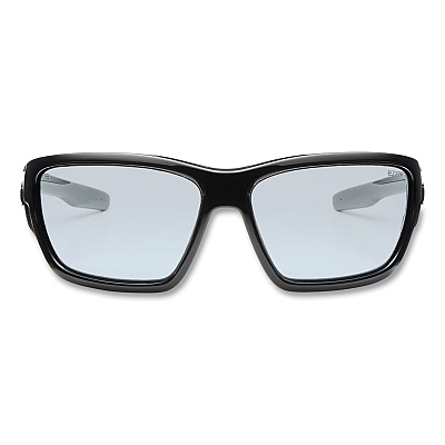 ergodyne Skullerz BALDR Safety Glasses, Black Nylon Impact Frame, Indoor/Outdoor Polycarbonate Lens (EGO57080)
