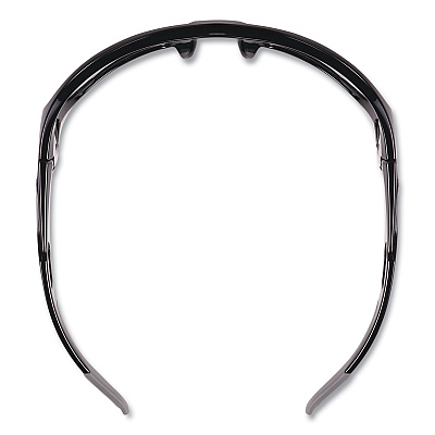 ergodyne Skullerz BALDR Safety Glasses, Black Nylon Impact Frame, Clear Polycarbonate Lens (EGO57000)