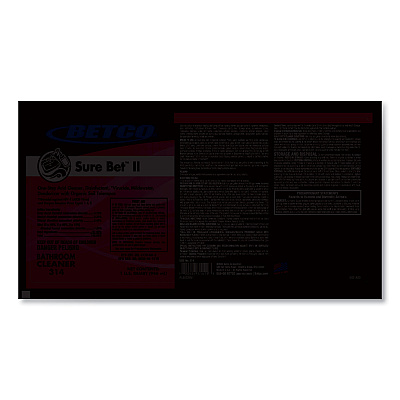 Betco Sure Bet II Foaming Disinfectant, Citrus Floral Scent, 32 oz Bottle, 12/Carton (BET3141200)
