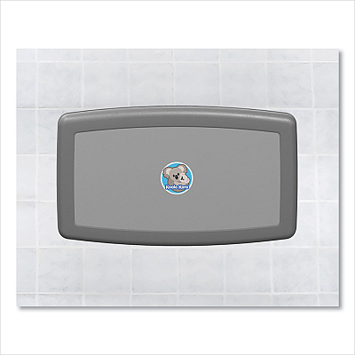 Koala Kare Baby Changing Station, Wall Horizontal Mount, 36.5 x 21.25, Gray (KKPKB30001)