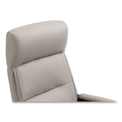 Alera Oxnam Series High-Back Task Chair, Supports Up to 275 lbs, 17.56" to 21.38" Seat Height, Tan Seat/Back, Black Base (ALEON41B59)