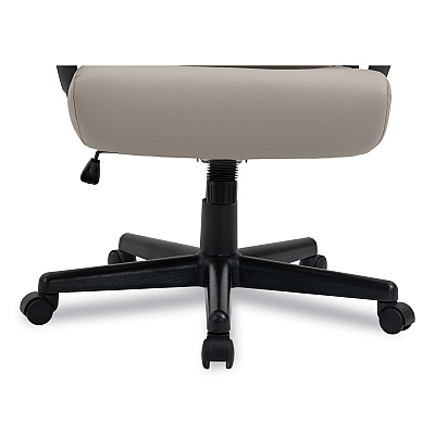 Alera Oxnam Series High-Back Task Chair, Supports Up to 275 lbs, 17.56" to 21.38" Seat Height, Tan Seat/Back, Black Base (ALEON41B59)