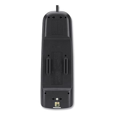 Belkin Home/Office Surge Protector, 12 AC Outlets, 6 ft Cord, 3,996 J, White/Black (BLKBV11205006)