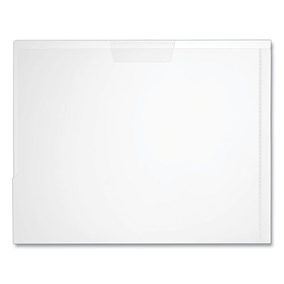 Universal Project Poly Jackets, Letter Size, Clear, 5/Pack (UNV50760)