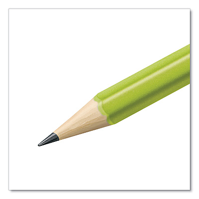 Staedtler Wopex Extruded Pencil, HB (#2), Black Lead, Green Barrel, 10/Pack (STD182C10A6)