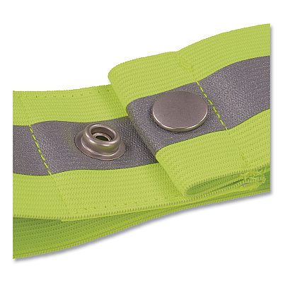 ergodyne GloWear 8001 Hi-Vis Arm and Leg Band with Snap Closure, Large/X-Large, Lime (EGO29014)