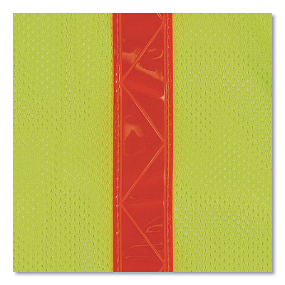ergodyne GloWear 8040HL Non-Certified Hi-Gloss Vest, Polyester, One Size Fits Most, Lime (EGO20080)