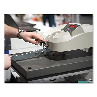 INSTA 256 Manual Heat Press, 32 x 40 x 22, Beige/Black (IGTMS256S)