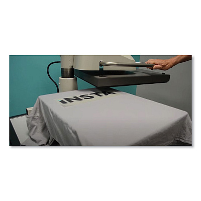 INSTA 256 Manual Heat Press, 32 x 40 x 22, Beige/Black (IGTMS256S)