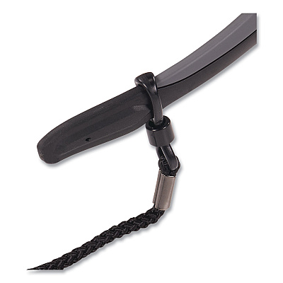 ergodyne Skullerz 3251 Rope Breakaway Eyewear Lanyard, Nylon Slip Fastener, 12" Long (EGO19342)