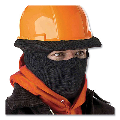 ergodyne N-Ferno 6815 Full Face Stretch Cap, One Size Fits Most, Black (EGO16815)