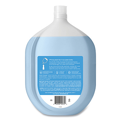 Method Dish Soap Refill Tub, Sea Minerals Scent, 54 oz Tub, 4/Carton (MTH328101)
