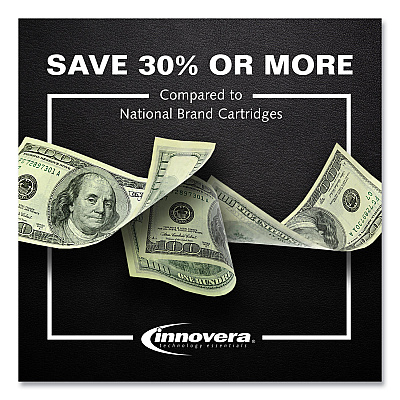 Innovera Remanufactured Black Toner, Replacement for 414A (IVRW2020A), 2,400 Page-Yield