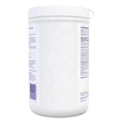 Diversey Avert Sporicidal Disinfectant Cleaner Wipes, 6 x 7, Chlorine Scent, 160/Canister, 12/Carton (DVO100895790)