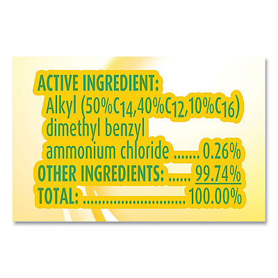 LYSOL Disinfecting Wipes Flatpacks, 1-Ply, 6.69 x 7.87, Lemon and Lime Blossom, White, 15 Wipes/Flat Pack, 24 Flat Packs/Carton (RAC99799CT)
