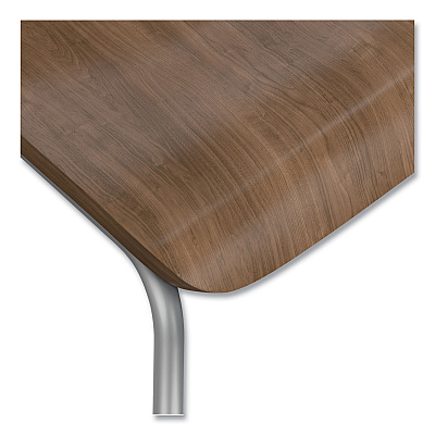 HON Ruck Laminate Chair, Supports Up to 300 lb, 18" Seat Height, Pinnacle Seat/Back, Silver Base (HONRUCK1LPINCP8)