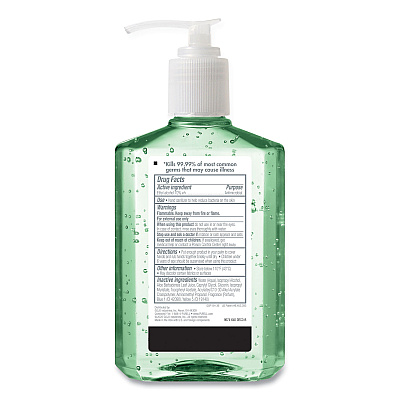 PURELL Advanced Hand Sanitizer Soothing Gel, 8 oz Pump Bottle, Fresh Scent, 4/Pack (967406ECDPK)