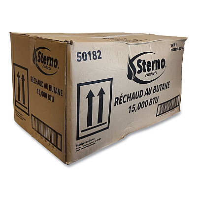 Sterno Butane Stoves, 15,000 BTU, Piezoelectric Ignition, 13 x 11 x 3.75 (STE50182)