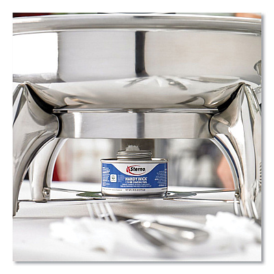 Sterno Handy Wick Chafing Fuel, Methanol, 4 Hour Burn, 4.84 oz Can, 24/Carton (STE10364)