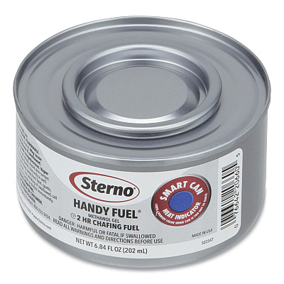 Sterno Handy Fuel Methanol Gel Chafing Fuel, 2 Hour Burn, 6.7 oz, 72/Carton (STE20660)