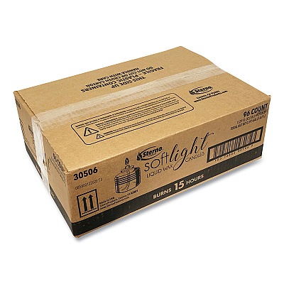 Sterno Soft Light Liquid Wax, 15 Hour Burn (STE30506)