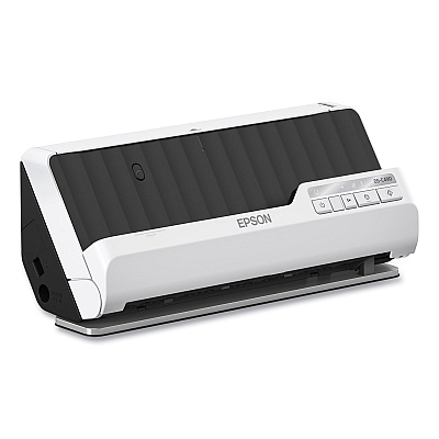 Epson DS-C490 Color Compact Desktop Document Scanner, 660 dpi Optical Resolution, 20-Sheet Auto Document Feeder (B11B271201)