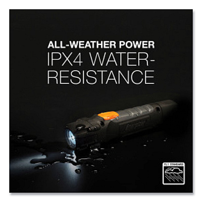 Energizer Hardcase Professional Task LED Flashlight, 2 AA Batteries (Included), Black (EVETUF2AAPE)