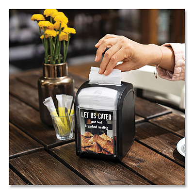 Tork Xpressnap Fit Starter Pack, 4 x 6 x 7, Black (TRK800723)