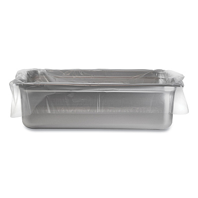 AmerCareRoyal Bun Pan Bag for Full-Size Pans, 21" x 6" x 35", Clear, 200/Carton (RPPBPB2135)