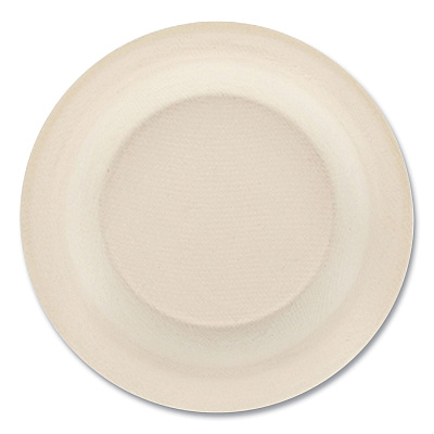 Boardwalk Bagasse PFAS-Free Dinnerware, Round Bowl, 12 oz, Tan, 1,000/Carton (BWKBOWL12NPFA)