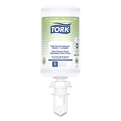 Tork Clarity Hand Soap Refill, Unscented, 1 L, 6/Carton (TRK401800)
