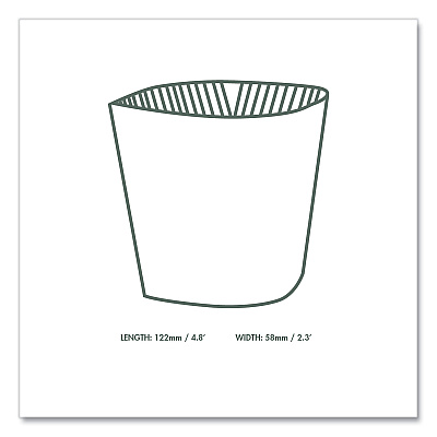 Kraft Hot Cup Sleeves, Compostable, Fits Vegware 89-Series Hot Cups, Kraft, 1,000/Carton (VEGQ2)