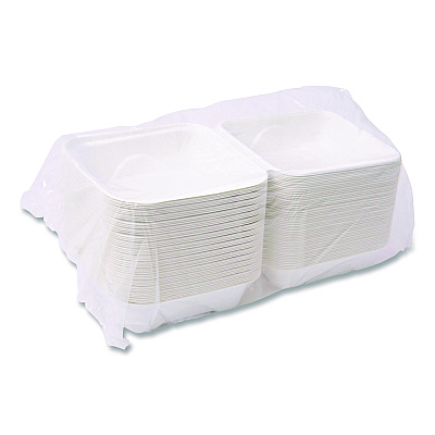 Eco-Products GreenStripe Cold Cup Flat Lids, Fits 9 oz to 24 oz Cups, Clear, 100/Pack, 10 Packs/Carton (ECOEPFLCC)