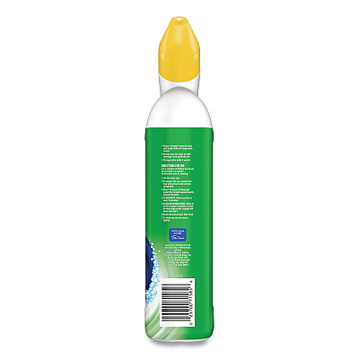 Scrubbing Bubbles Power Stain Destroyer Toilet Bowl Disinfectant, Rainshower Scent, 24 oz Bottle, 6/Carton (SJN309110)