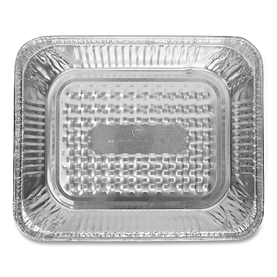 HFA JIF-FOIL Half-Steam Table Pan, Half Size Medium, 2.19" Deep, 10.38 x 12.75, 100/Carton (HFA8450)