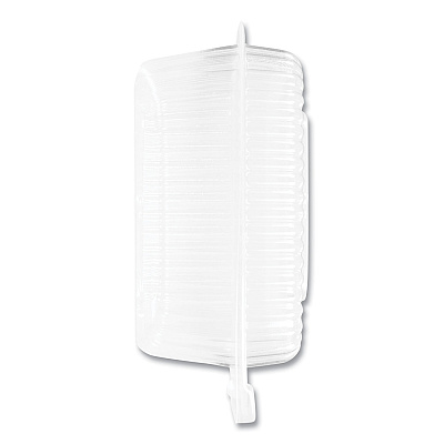 HFA Handi-Lock Single Compartment Food Container, 5.63 w x 3.25 d, Clear, Plastic, 500/Carton (HFA6051D)