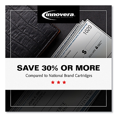 Innovera Remanufactured Black High-Yield MICR Toner, Replacement For 58X (CF258X(M)), 10,000 Page-Yield (IVRCF258XM)